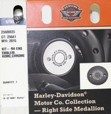 Harley-Davidson Motor Co. Collection Right Side Medallion Part Number - 25600035