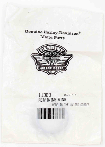 Genuine Harley-Davidson Retaining Ring Part Number - 11389