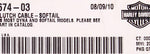 Harley-Davidson SS Clutch Cable Part Number - 38674-03