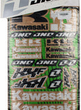 Kawasaki KXF Decal Sheet Pn 67178052002