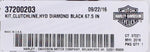 Genuine OEM Harley-Davidson Kit Clutchline HYD Diamond Black 67.5 In. 37200203