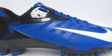 Nike Vapor Speed Low 3/4 Blue and Black Football Cleats - Size 14.5