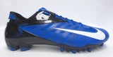 Nike Vapor Speed Low 3/4 Blue and Black Football Cleats - Size 14.5