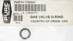 Gas Valve O-Ring Part Number - 1700047 For Polaris