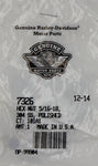 Genuine Harley-Davidson Hex Nut 5/16-18, 304 SS, Polished Part Number - 7326