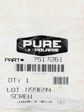 Genuine Polaris Screw Part Number - 7517261
