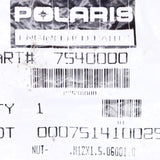 Genuine Polaris Special Locking Nut Part Number- 7540000