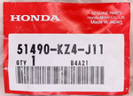 Honda Fork Seal Part Number - 51490-KZ4-J11
