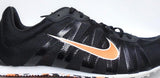 Nike Zoom Rival Black and Orange DV Running Cleats - Size M 11.5 / W 13