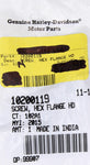 Genuine Harley-Davidson Flange Hex Screw Part Number - 10200119