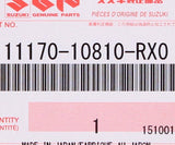 Genuine Suzuki Gasket Set Part Number - 11170-10810-RX0