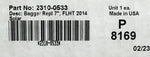 Replacement Wind Shield Part Number - 2310-0533 For Harley-Davidson