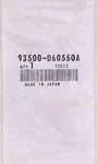 Kawasaki Screw PN 93500-060550A