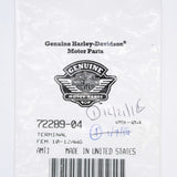 Harley-Davidson Female Terminal Part Number - 72289-04