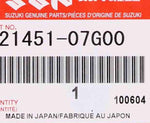 Genuine Suzuki Clutch Plate Part Number - 21451-07G00