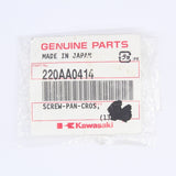 Cross Pan Screw Part Number - 220Aa0414 For Kawasaki