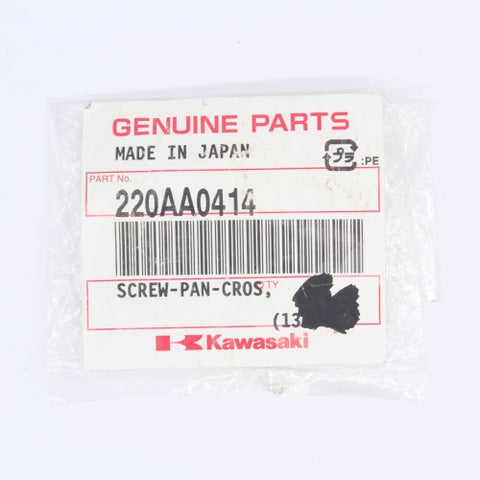 Cross Pan Screw Part Number - 220Aa0414 For Kawasaki