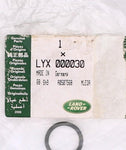 Genuine Land Rover O-Ring Part Number - LYX000030
