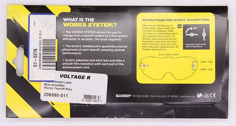 Scott Voltage R Works Replacement Lens PN 51-5276