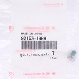 Kawasaki KA BOLT,TORX,6X8.7 PN 92153-1669