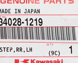Genuine Kawasaki Step, Rear LH Part Number - 34028-1219