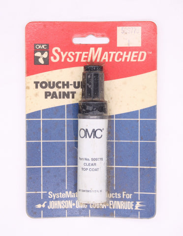 OMC Clear Top Coat Touch-Up Paint PN 509770