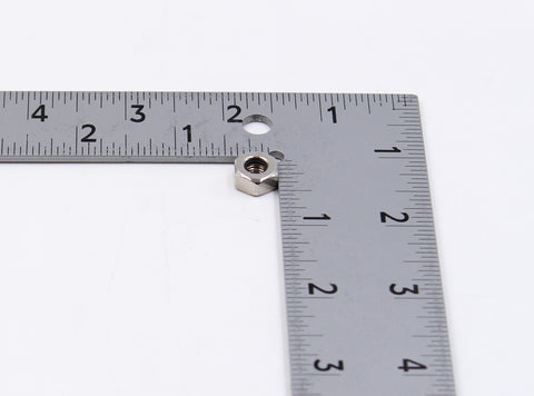 Nut, Stainless, 1/4 - 28 Part Number - Nf04 For Harley-Davidson