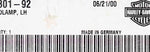 Genuine Harley-Davidson Left Hand Headlamp Assembly PN 67801-92