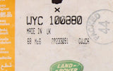 Genuine Land Rover Clip Part Number - WYC100880