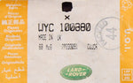 Genuine Land Rover Clip Part Number - WYC100880