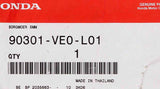 Genuine Honda Nut Part Number - 90301-VE0-L01