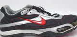 Nike Zoom Waffle V Silver and Black Cross-Country Cleats - Size 6