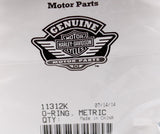 Genuine Harley-Davidson O-Ring, Metric Part Number - 11312K (Pack of 2)