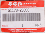 Genuine Suzuki Dust Seal Part Number - 51173-28C00