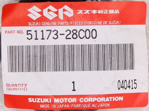 Genuine Suzuki Dust Seal Part Number - 51173-28C00