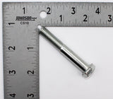 3/8"-16 X 2-1/2" Hex Head Bolt Part Number - 4719W Pack Of 5 For Harley-Davidson
