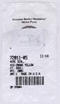 Genuine Harley-Davidson Yellow Wire Seal Part Number - 72011-05