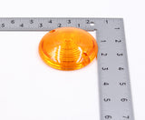 Custom Chrome Amber Turn Signal Lens Part Number - 15-115 For Harley-Davidson