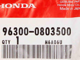 Honda Handlebar Clamp Flange Bolt Part Number - 96300-0803500