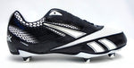 Reebok U-Form 4 Speed Low Black and White Football Cleats - Size 15