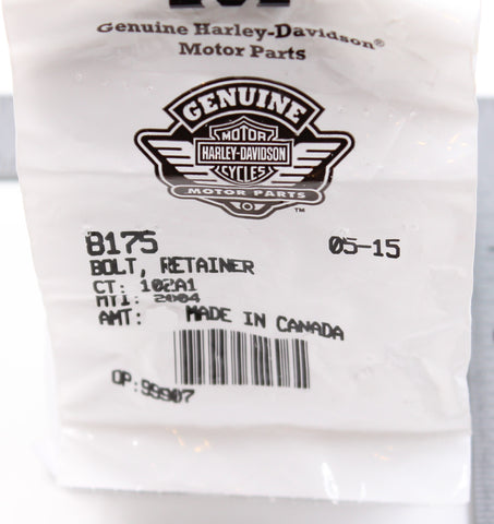 Harley-Davidson Retainer Bolt Part Number - 8175