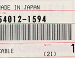 Genuine Kawasaki Throttle Clable Part Number - 54012-1594