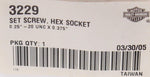Genuine Harley-Davidson Set Screw, Hex Socket Part Number - 3229
