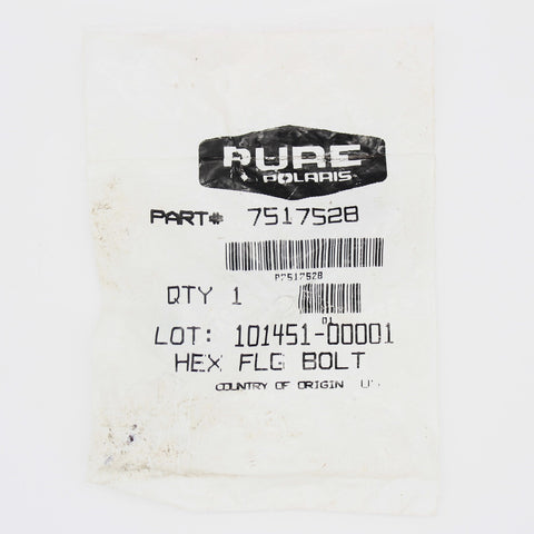 Genuine Polaris Hex Flange Bolt (Pack of 2) Part Number - 7517528