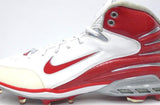Nike Air Zoom Assassin TD White and Red Football Cleats - Size 16