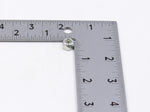Hex Lock Nut (Silver W/ White) Part Number - 7626W For Harley-Davidson