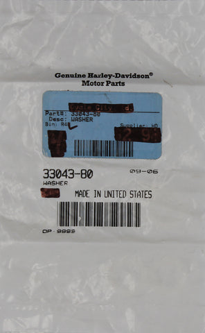Genuine Harley-Davidson Washer (Pack of 2) Part Number - 33043-80