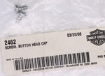 Genuine Harley-Davidson Button Head Cap screw (Pack Of 2) Part Number - 2462