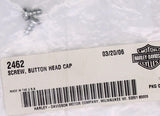 Genuine Harley-Davidson Button Head Cap screw (Pack Of 2) Part Number - 2462
