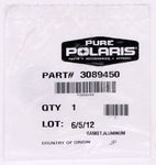 Genuine Polaris Aluminum Gasket Part Number - 3089450